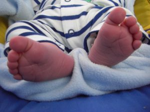 Really, is there anything cuter than baby feet?