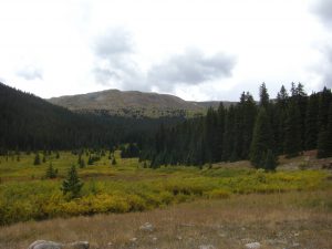 More of the beautiful scenery along the road to Tin Cup Pass.