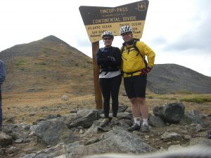 Jess and me at Tin Cup Pass.