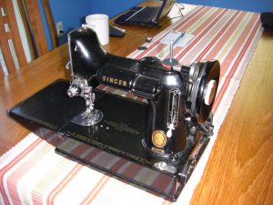 Sewing machine from Aunt Nancy.