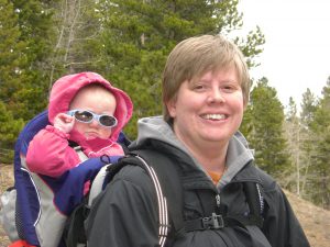 Heidi and Genevieve (seconds before she removed the sunglasses).