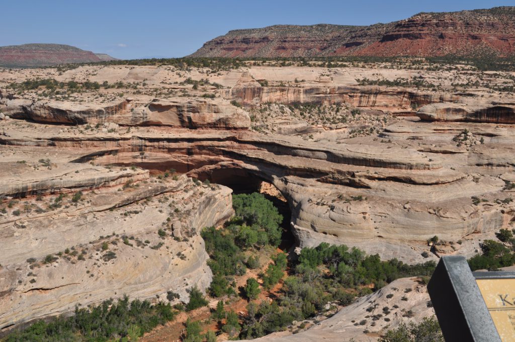 The Kachina Bridge in Natural Bridges National Monument