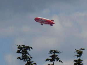 The Goodyear blimp, Akron's claim to fame.