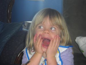 And excited.