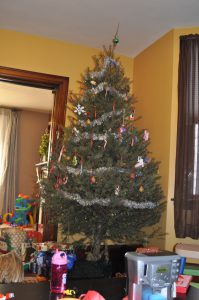 Erika and Heidi's Christmas tree.