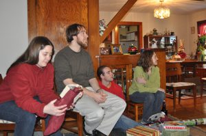Aunt Laura, Uncle N, Uncle Matt, and Aunt Erin.