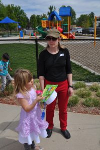 It was a lovely day for an outdoor potluck!